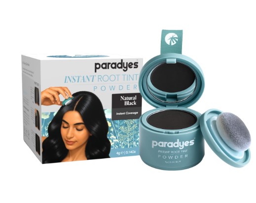 Paradyes Cover Up Powder Natural Black Instant Root Tint